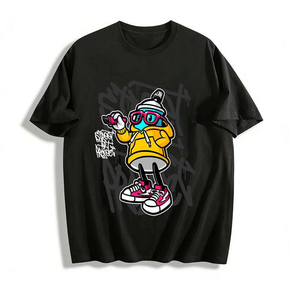 Graffiti Spray Can Hipster Graphic Casual Unisex Sweatshirt Pure cotton T-shirt XXS
Graffiti Spray Can Hipster Graphic Casual Unisex Sweatshirt Pure cotton T-shirt XXS