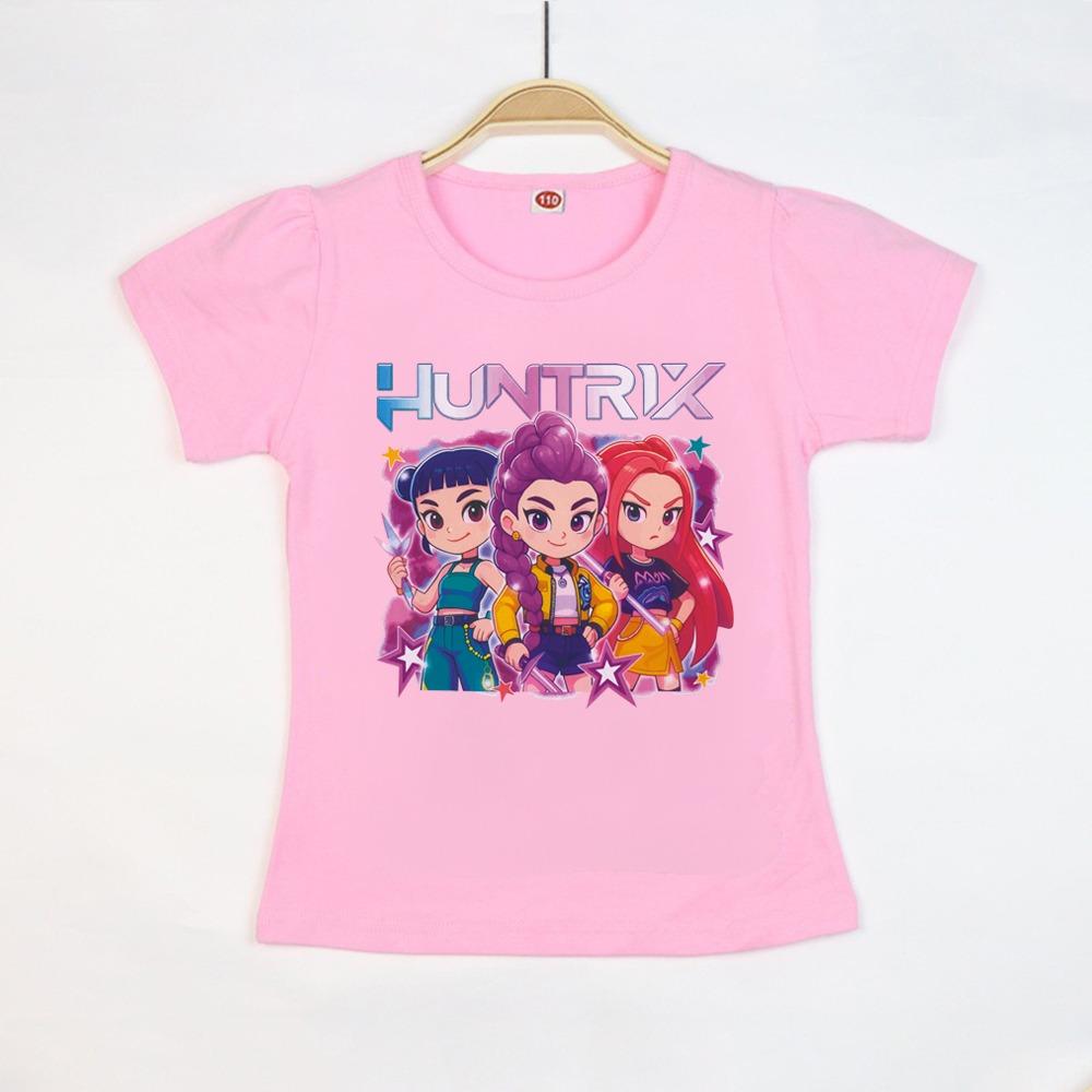 2026 New Children s Cartoon K-pop Hunter Girl Group Print T-shirt - Casual Cartoon Girls and Boys Clothing for Summer 110
2026 New Children s Cartoon K-pop Hunter Girl Group Print T-shirt - Casual Cartoon Girls and Boys Clothing for Summer 110