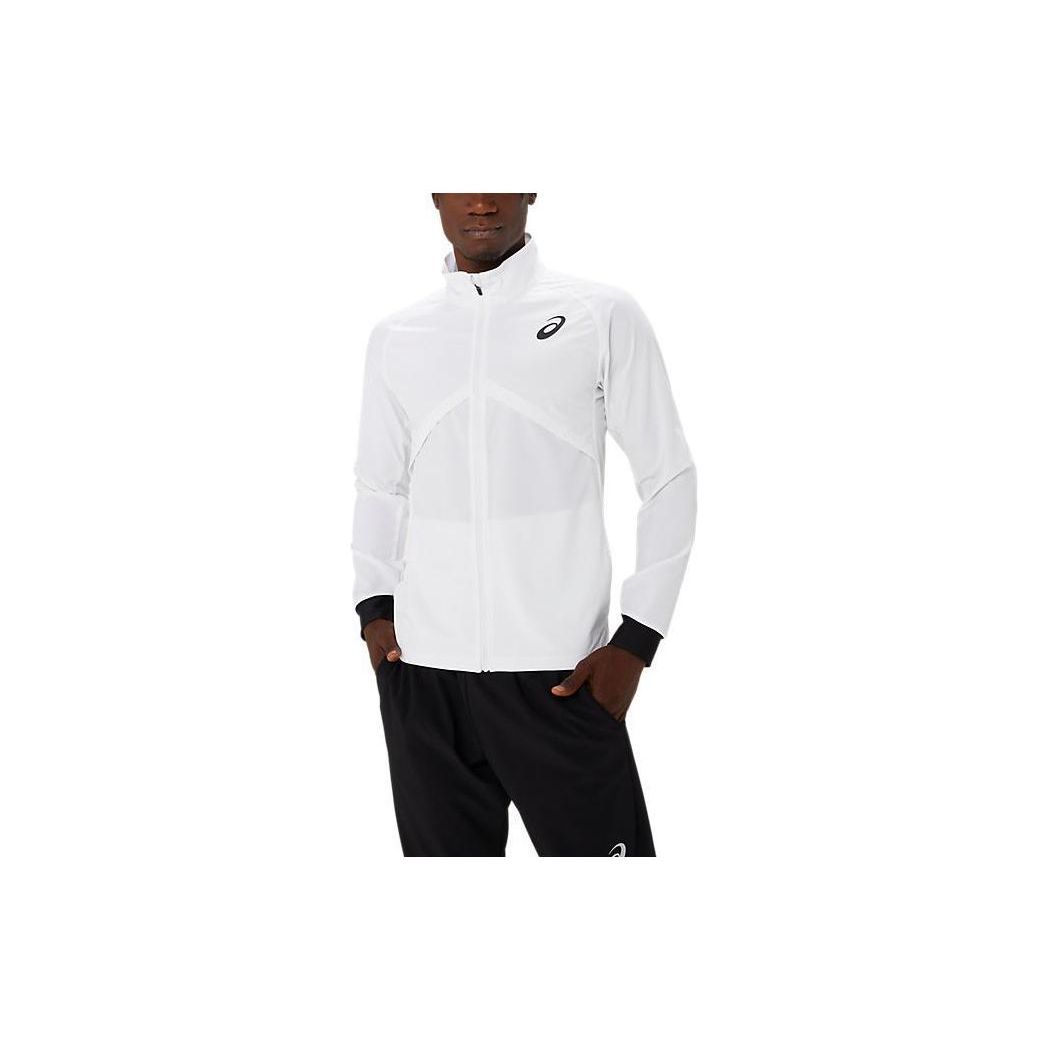 Asics Hybrid Stretch Woven Logo Print Stand Collar Zip Insert Long Sleeve Jacket Men Jacket White 2091A676-100 L
Asics Hybrid Stretch Woven Logo Print Stand Collar Zip Insert Long Sleeve Jacket Men Jacket White 2091A676-100 L