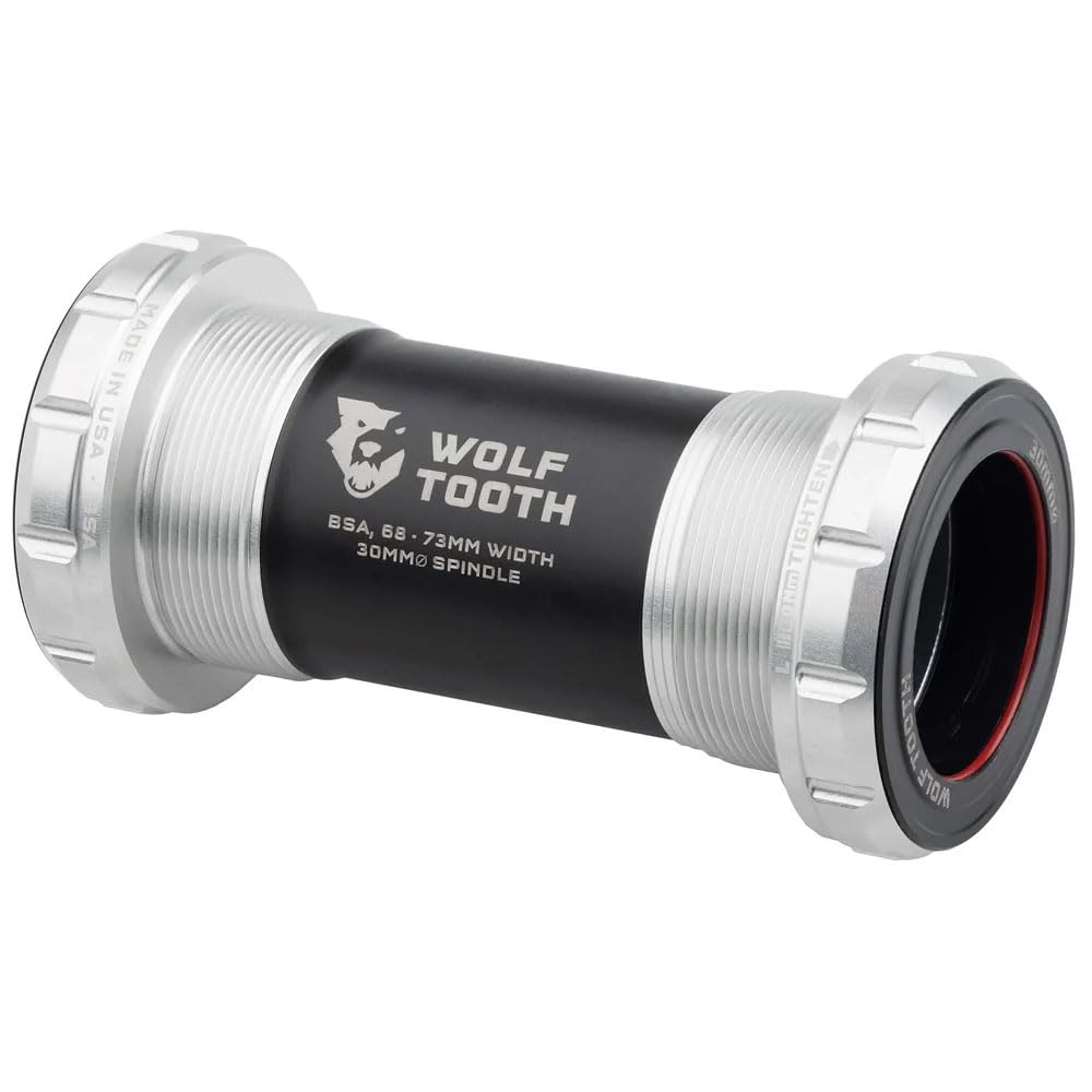 Wolf Tooth BSA Bottom Bracket 30mm Silver
Wolf Tooth BSA Bottom Bracket 30mm Silver