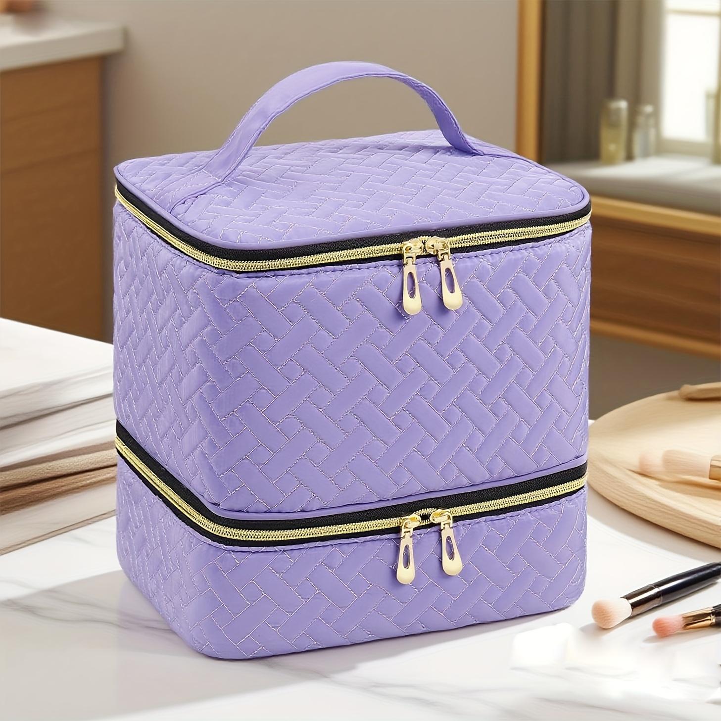 Chic Nail Polish Bag | Double Layer, Holds 30 Bottles | Easy-Clean Nylon | Portable Travel Case фіолетовий
Chic Nail Polish Bag | Double Layer, Holds 30 Bottles | Easy-Clean Nylon | Portable Travel Case фіолетовий