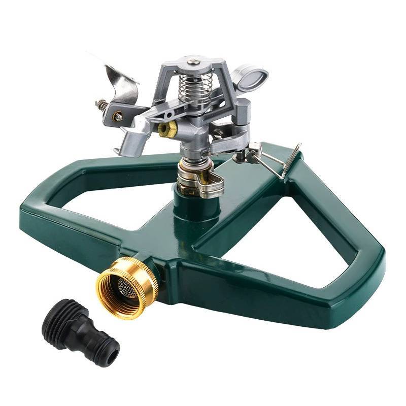 Garden Sprinkler With Metal Base And 360 Degree Rotation For Lawn And Landscape Irrigation срібний
Garden Sprinkler With Metal Base And 360 Degree Rotation For Lawn And Landscape Irrigation срібний