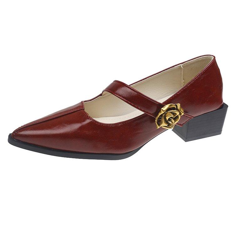 Fashion Wedding Shoes New Spring Metal Rose Red Single High Heel Women s Shoes Wide Heel Champion Mary Jane Shoes Bride 35
Fashion Wedding Shoes New Spring Metal Rose Red Single High Heel Women s Shoes Wide Heel Champion Mary Jane Shoes Bride 35