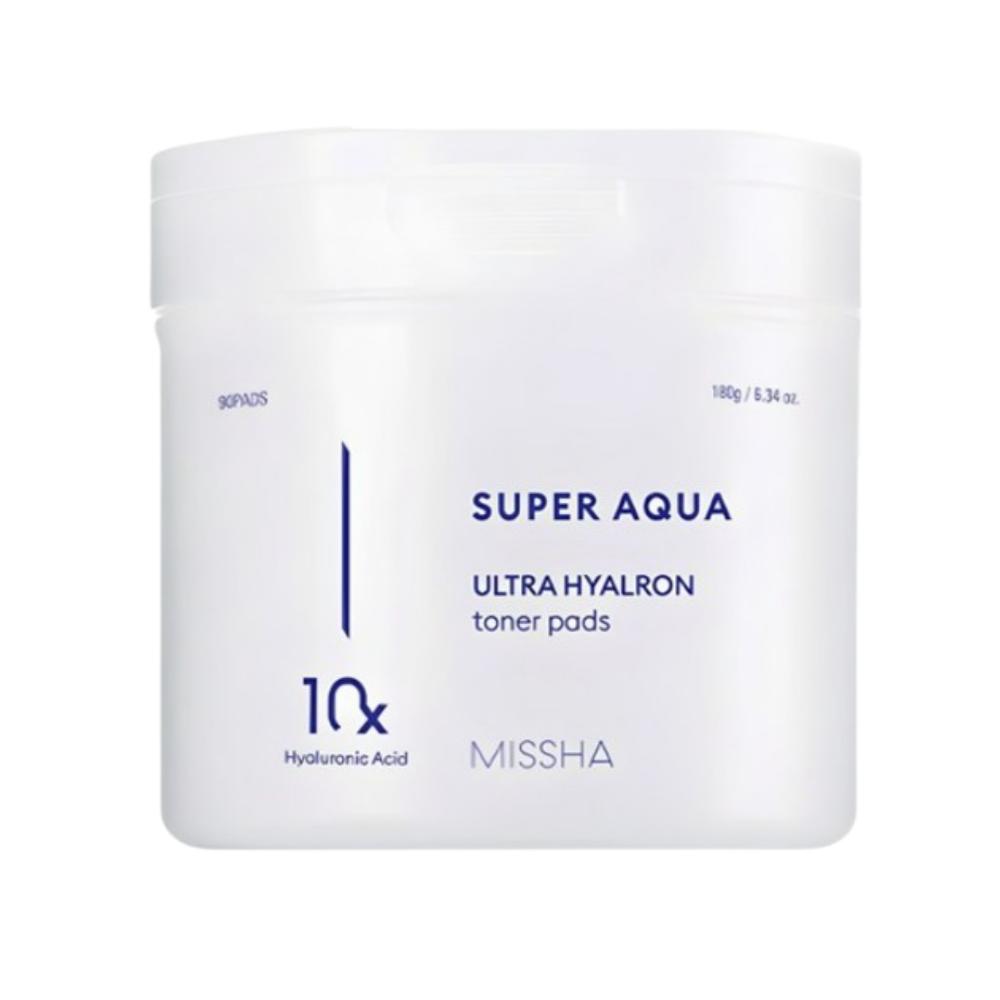 Missha Super Aqua Ultra Hyalron Toner Pads 180g (90 Pads)
Missha Super Aqua Ultra Hyalron Toner Pads 180g (90 Pads)