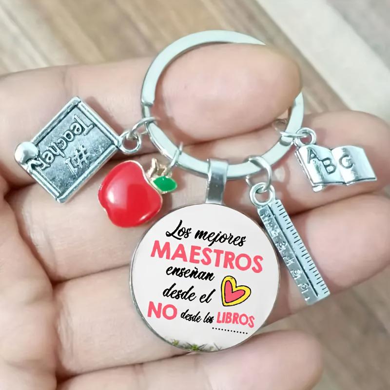 Red Apple & Yellow Heart Gem Keychain - Perfect Teacher s Day Gift
Red Apple & Yellow Heart Gem Keychain - Perfect Teacher s Day Gift