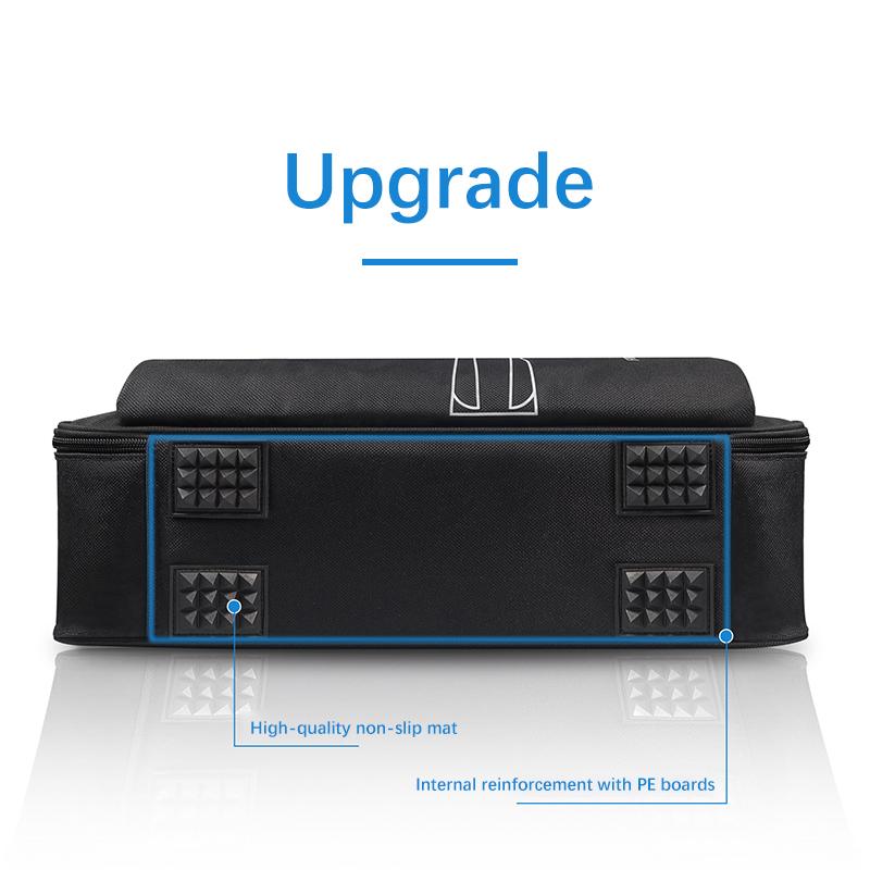 Carrying Case for Sony PS5 Travel Storage Bag for Game Cards Protective Shoulder Bag for Controllers HD/USB Cable Accessories Bag Black/Blue
Carrying Case for Sony PS5 Travel Storage Bag for Game Cards Protective Shoulder Bag for Controllers HD/USB Cable Accessories Bag Black/Blue