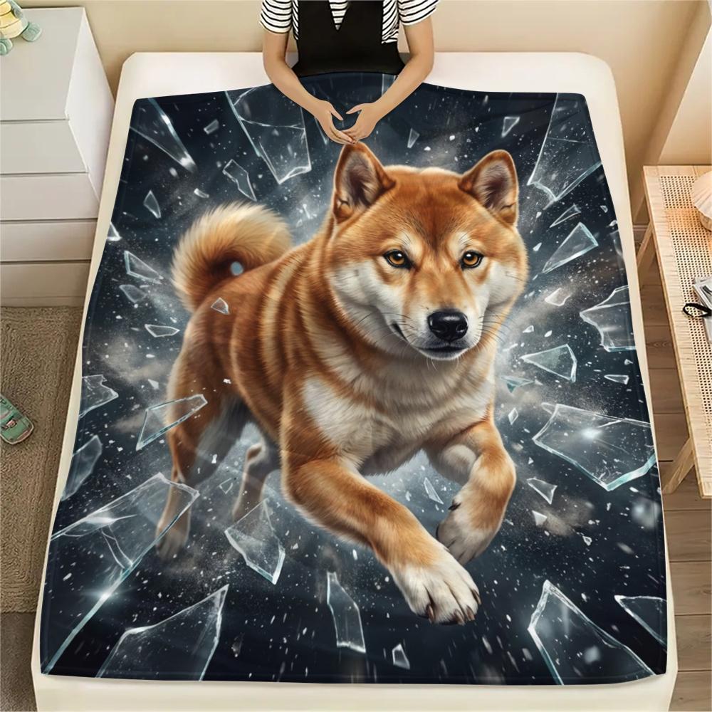 1PC Cute Pet Puppy Print Flannel Blanket, High quality All Seasons, Home Decor, Warmth and Comfort, Perfect for Christmas Gifts 80cm x 120cm
1PC Cute Pet Puppy Print Flannel Blanket, High quality All Seasons, Home Decor, Warmth and Comfort, Perfect for Christmas Gifts 80cm x 120cm