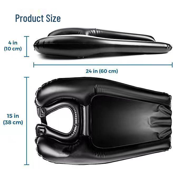 Portable Home Inflatable Wash Basin for Pregnant Women & Elderly, Foldable with Bedside Pillow Inflatable Basin чёрный
Portable Home Inflatable Wash Basin for Pregnant Women & Elderly, Foldable with Bedside Pillow Inflatable Basin чёрный