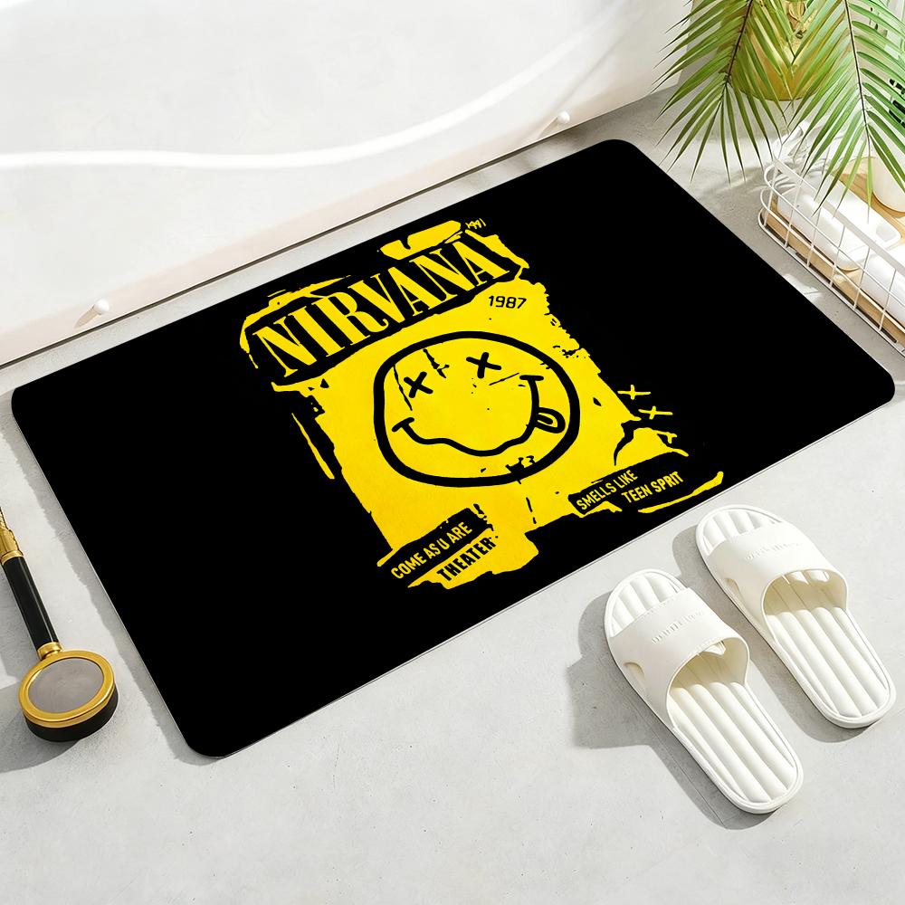 A-N-Nirvana-Rock Band Anime Floor Mat Soft Thickened Flannel Door Mat Non-Slip Living Room Rug Home Decor 40x60cm
A-N-Nirvana-Rock Band Anime Floor Mat Soft Thickened Flannel Door Mat Non-Slip Living Room Rug Home Decor 40x60cm
