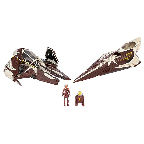 Star Wars Micro Galaxy Squadrons Ahsoka Tano s Jedi Starfighters Set - 5 and 3 Vehicles and Two 1 Microfigure Accessories
Star Wars Micro Galaxy Squadrons Ahsoka Tano s Jedi Starfighters Set - 5 and 3 Vehicles and Two 1 Microfigure Accessories
