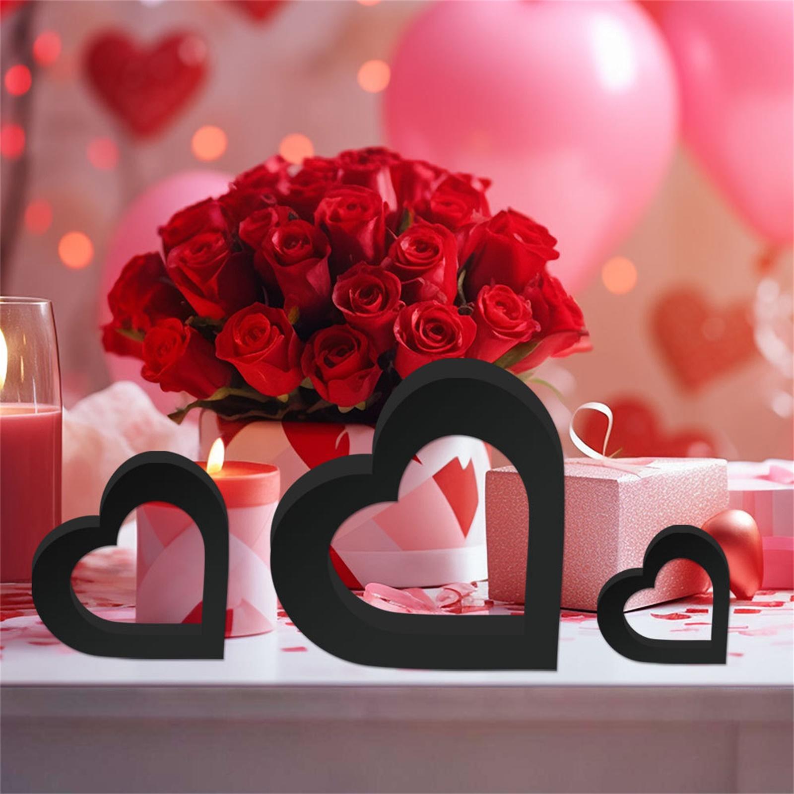 Valentine 3D Heart Shaped Figurine Romantic XOXO LOVE Tabletop Decor Festive Party Accent Elegant Wedding Ornament One Size
Valentine 3D Heart Shaped Figurine Romantic XOXO LOVE Tabletop Decor Festive Party Accent Elegant Wedding Ornament One Size