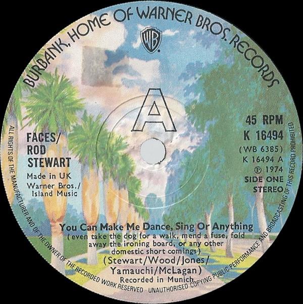 7-дюймовая пластинка FACES / ROD STEWART - You Can Make Me Dance, Sing Or Anyt K16494 Warner Bros.. Re 1974 UK Rock Б/у
7-дюймовая пластинка FACES / ROD STEWART - You Can Make Me Dance, Sing Or Anyt K16494 Warner Bros.. Re 1974 UK Rock Б/у