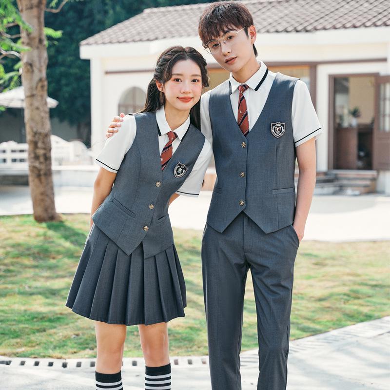 Unisex Preppy Vest and JK Uniform Set - Stylish Waistcoat for Professional or Billiard Club Wear S
Unisex Preppy Vest and JK Uniform Set - Stylish Waistcoat for Professional or Billiard Club Wear S