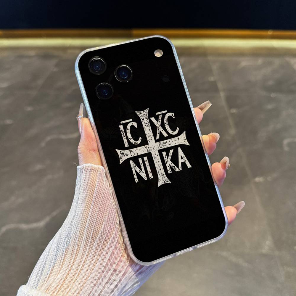 Orthodox Cross Icon Phone Case For iPhone 17,16,15,14,13,12,11 Pro,Max,Plus,X,XS,XR,SE4,E Mini Transparent Soft Cover iPhone17PRO
Orthodox Cross Icon Phone Case For iPhone 17,16,15,14,13,12,11 Pro,Max,Plus,X,XS,XR,SE4,E Mini Transparent Soft Cover iPhone17PRO