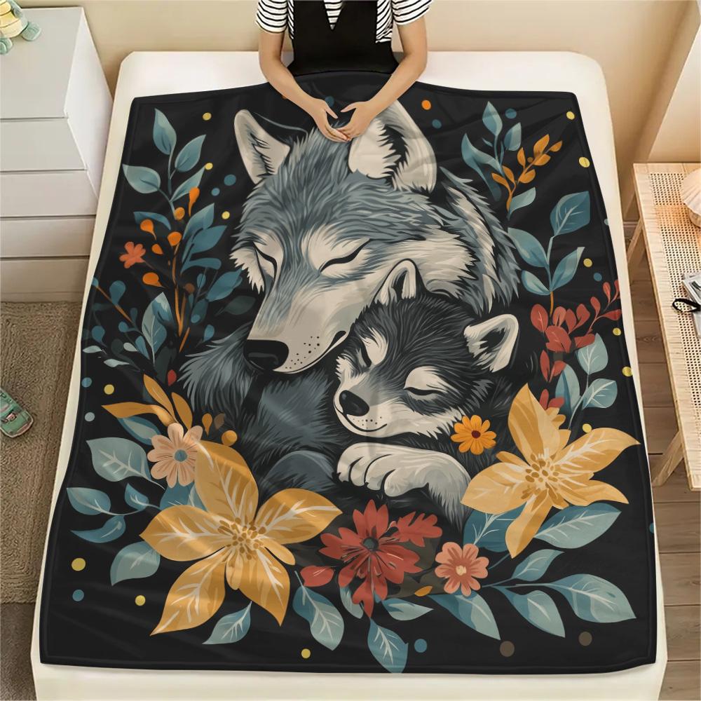 Animals Embracing in the Grass Print Flannel Blanket, High quality Comfortable for All Seasons, Home Decor, Warmth and Comfort 80cm x 120cm
Animals Embracing in the Grass Print Flannel Blanket, High quality Comfortable for All Seasons, Home Decor, Warmth and Comfort 80cm x 120cm