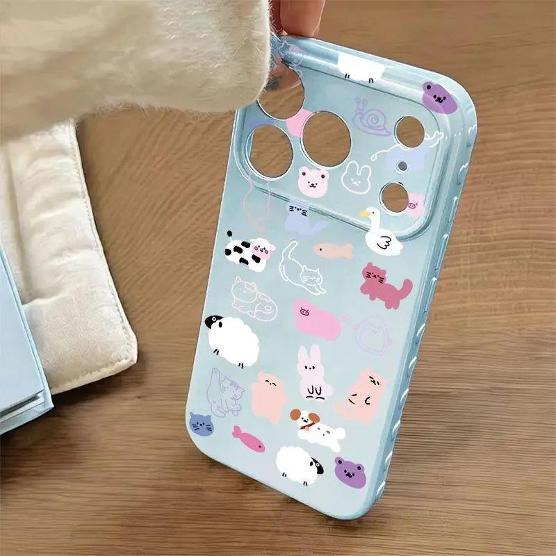Zoo Graffiti Heart Side Window Soft Phone Case for Apple 17 Pro Max (Compatible with 14, 15, 16). 17
Zoo Graffiti Heart Side Window Soft Phone Case for Apple 17 Pro Max (Compatible with 14, 15, 16). 17