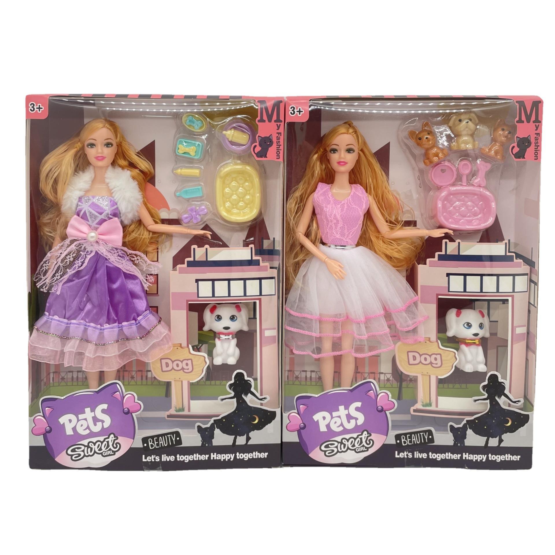 Cross-border Babi Doll Girl Toy Gift Box Suit Play House Doll Foreign Trade Doll Princess Doll Wholesale рожевий/фіолетовий
Cross-border Babi Doll Girl Toy Gift Box Suit Play House Doll Foreign Trade Doll Princess Doll Wholesale рожевий/фіолетовий