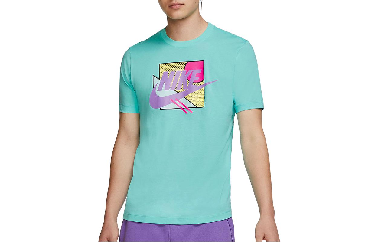 Nike T Shirts Men s Turquoise Crew Neck Moderate Straight Fit CJ7618-434 XL
Nike T Shirts Men s Turquoise Crew Neck Moderate Straight Fit CJ7618-434 XL