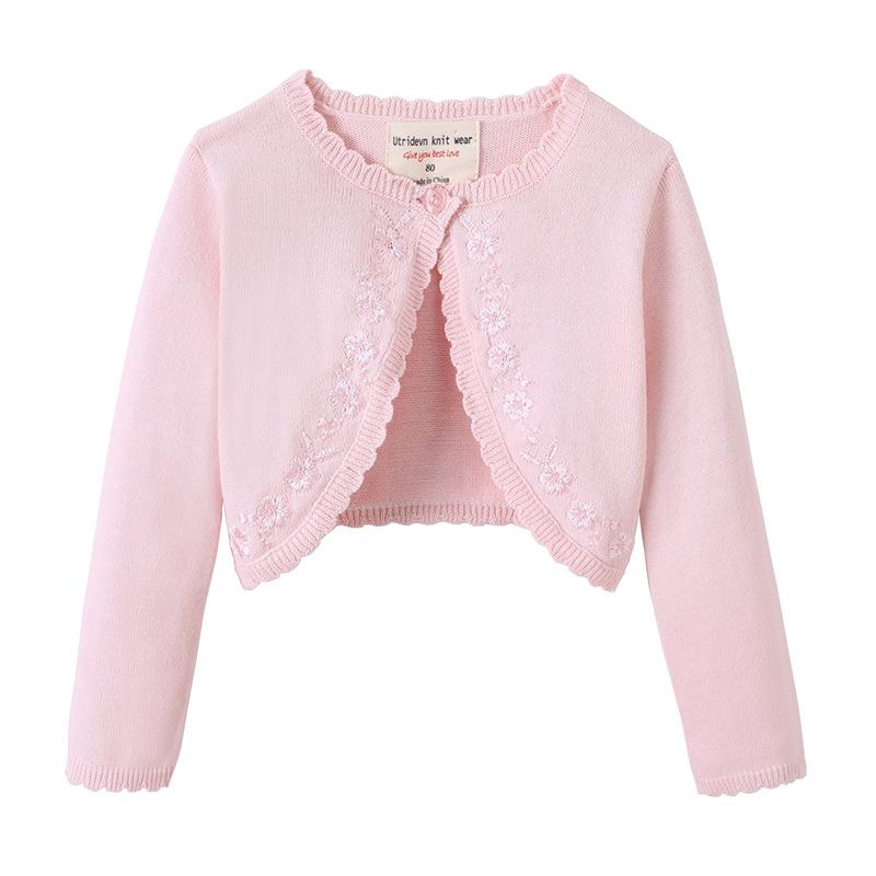 Korean Style Embroidered Girls Summer Cardigan Shawl for Infants and Toddlers 80cm-100cm/1 batch of 4 pieces
Korean Style Embroidered Girls Summer Cardigan Shawl for Infants and Toddlers 80cm-100cm/1 batch of 4 pieces