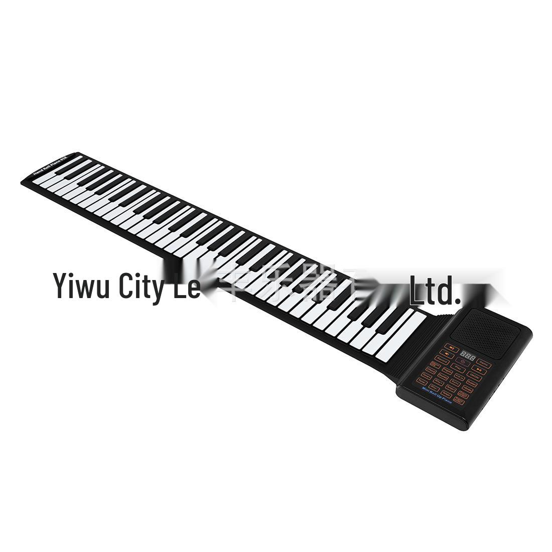 49-Key Portable Hand-Rolled Foldable Electronic Piano for Beginners - Black & White Keys чёрный
49-Key Portable Hand-Rolled Foldable Electronic Piano for Beginners - Black & White Keys чёрный