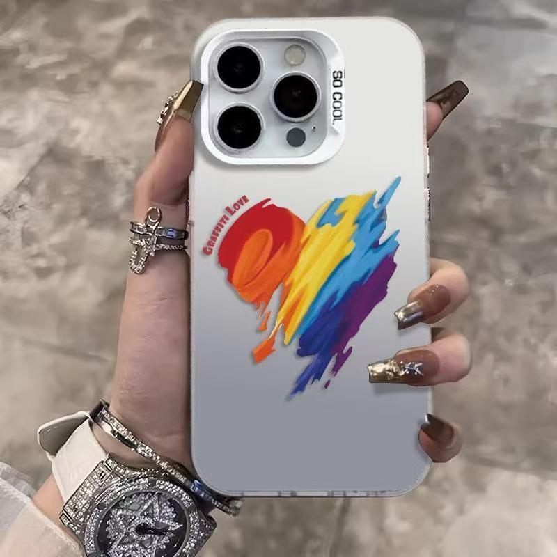 Painted Heart iPhone Case - Compatible with iPhone 13 Pro Max, 14X, 15, 16 Pro, 17; Drop-proof and Stylish. iPhone 17
Painted Heart iPhone Case - Compatible with iPhone 13 Pro Max, 14X, 15, 16 Pro, 17; Drop-proof and Stylish. iPhone 17