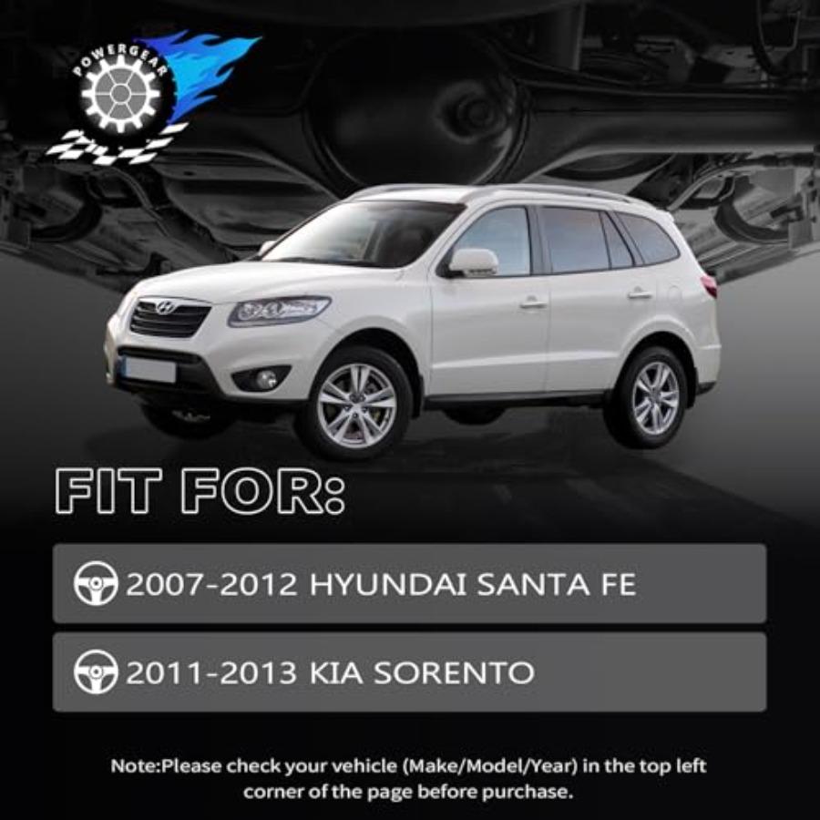 8Pcs Front Lower Control Arm with Ball Joint and Sway Bar Inner Outer Tie Rods Suspension Kit for 20072012 HYUNDAI SANTA FE and United States
8Pcs Front Lower Control Arm with Ball Joint and Sway Bar Inner Outer Tie Rods Suspension Kit for 20072012 HYUNDAI SANTA FE and United States