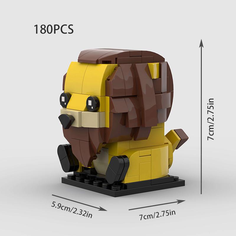 Creative DIY Assemable Animal Cute MINI Animal Lion Cartoon Pet Building Block Educational Boy Toys Children Bricks Model Head
Creative DIY Assemable Animal Cute MINI Animal Lion Cartoon Pet Building Block Educational Boy Toys Children Bricks Model Head