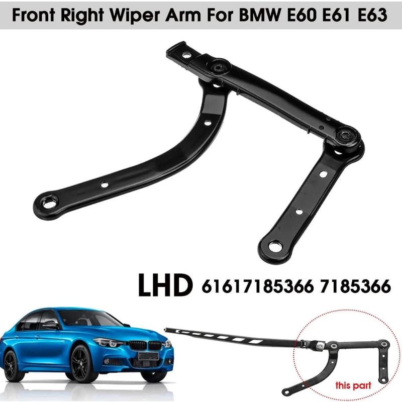 Car Wiper Arm Black Right Passenger Side For BMW E60 E61 E63 E64 61617185366 Car Accessories
Car Wiper Arm Black Right Passenger Side For BMW E60 E61 E63 E64 61617185366 Car Accessories