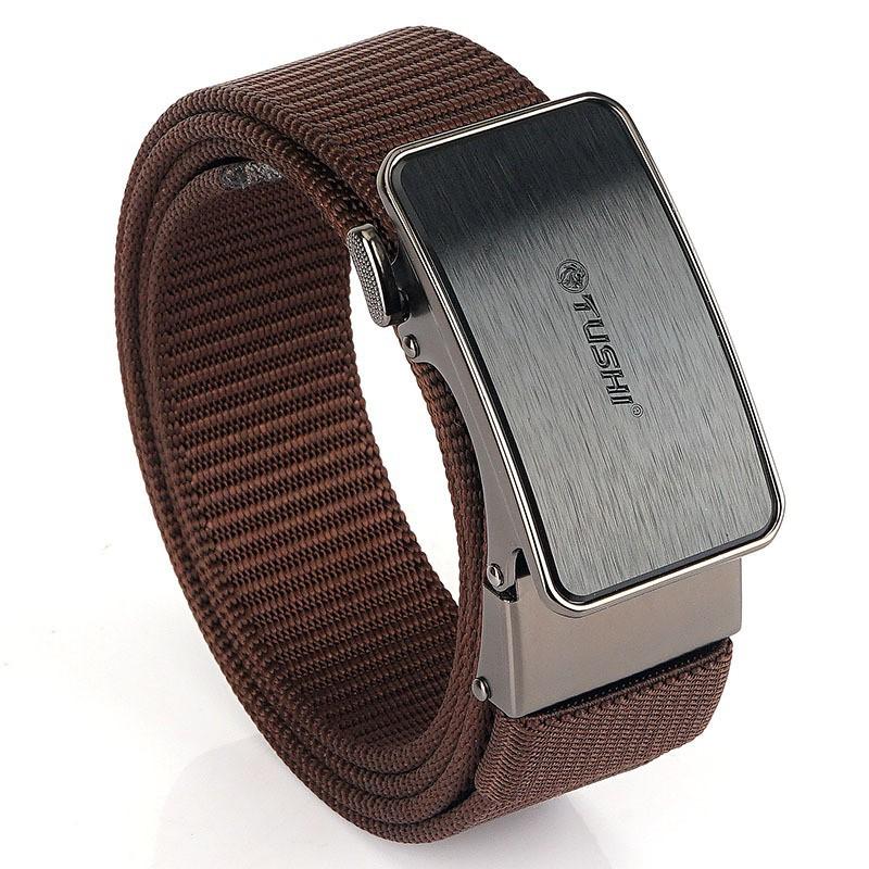 Men s Aluminum Alloy Sheet Automatic Buckle Nylon Canvas Belt Casual Outdoor Knitting 120cm коричневий
Men s Aluminum Alloy Sheet Automatic Buckle Nylon Canvas Belt Casual Outdoor Knitting 120cm коричневий