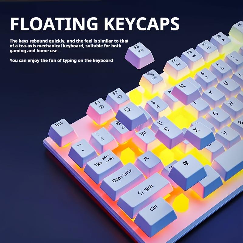 EWEADN GX330 Computer Laptop E-Sport Keyboard USB Wired Backlit Gaming Keyboard Black/Rainbow Light
EWEADN GX330 Computer Laptop E-Sport Keyboard USB Wired Backlit Gaming Keyboard Black/Rainbow Light