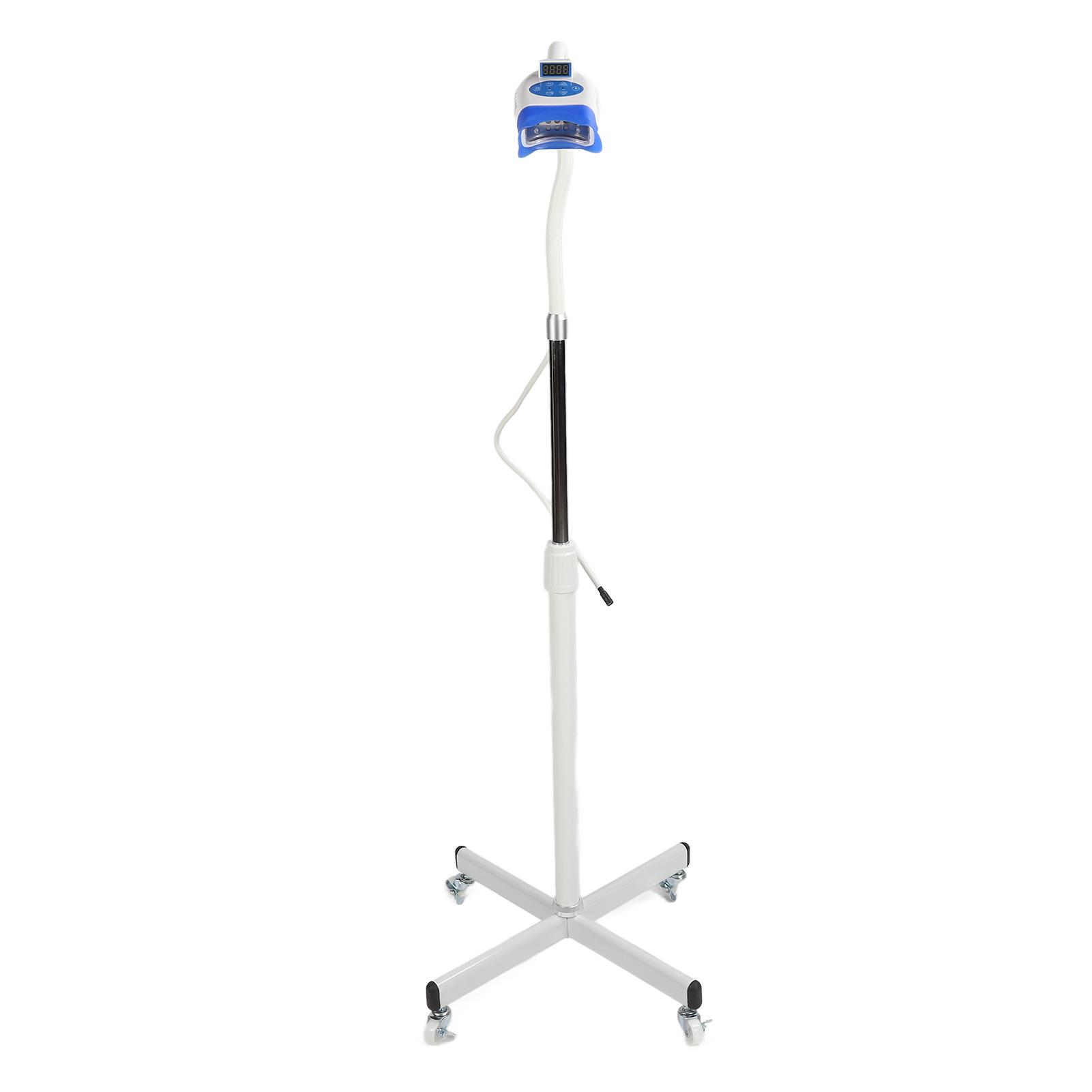 Мобильная лампа для отбеливания зубов, одноцветная лампа для отбеливания зубов, напольный ускоритель отбеливания US PLUG