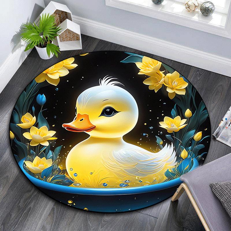 1pc Soft, Absorbent & Non Slip Cute duck Round Rug Soft Circle Rug for Living Room & Bedroom Decor, Chair Mats, and Unforgettable Home Gifts 80cm by 80cm
1pc Soft, Absorbent & Non Slip Cute duck Round Rug Soft Circle Rug for Living Room & Bedroom Decor, Chair Mats, and Unforgettable Home Gifts 80cm by 80cm