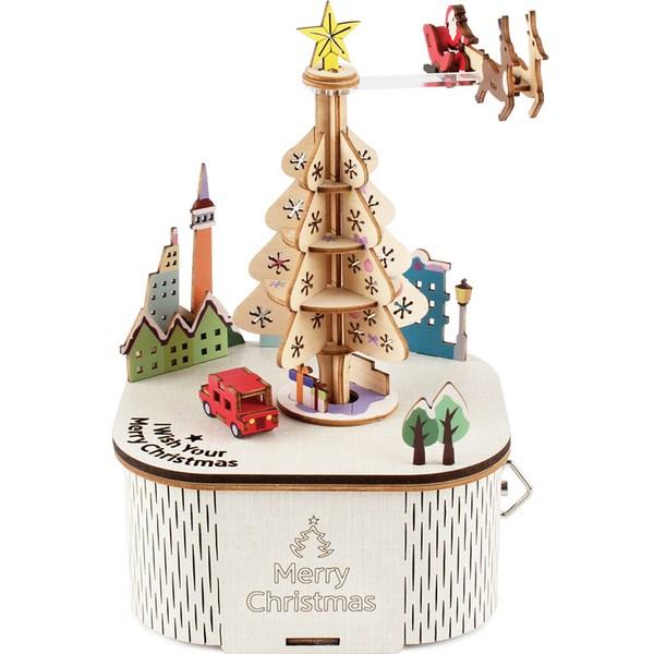 Ветка DIY Rotate Wood Orgol Merry Christmas Tree 3D Трехмерная головоломка Корея 3d Puzzle
Ветка DIY Rotate Wood Orgol Merry Christmas Tree 3D Трехмерная головоломка Корея 3d Puzzle