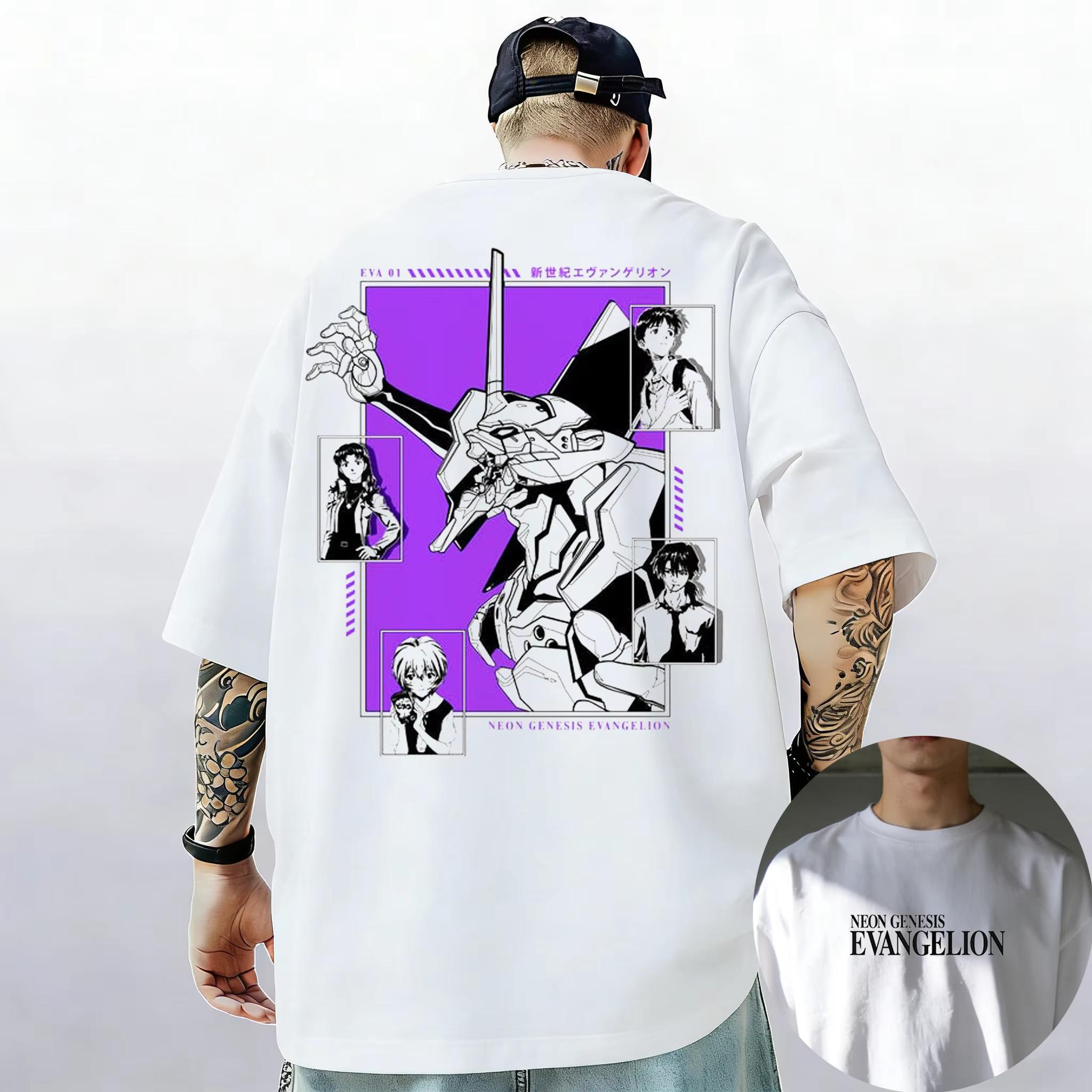 Neon Genesis Evangelion Ayanami Rei Asuka Classic Style Short Sleeve Tshirt Men Women 2026 Summer ParentChild Cotton Tee Tops S
Neon Genesis Evangelion Ayanami Rei Asuka Classic Style Short Sleeve Tshirt Men Women 2026 Summer ParentChild Cotton Tee Tops S