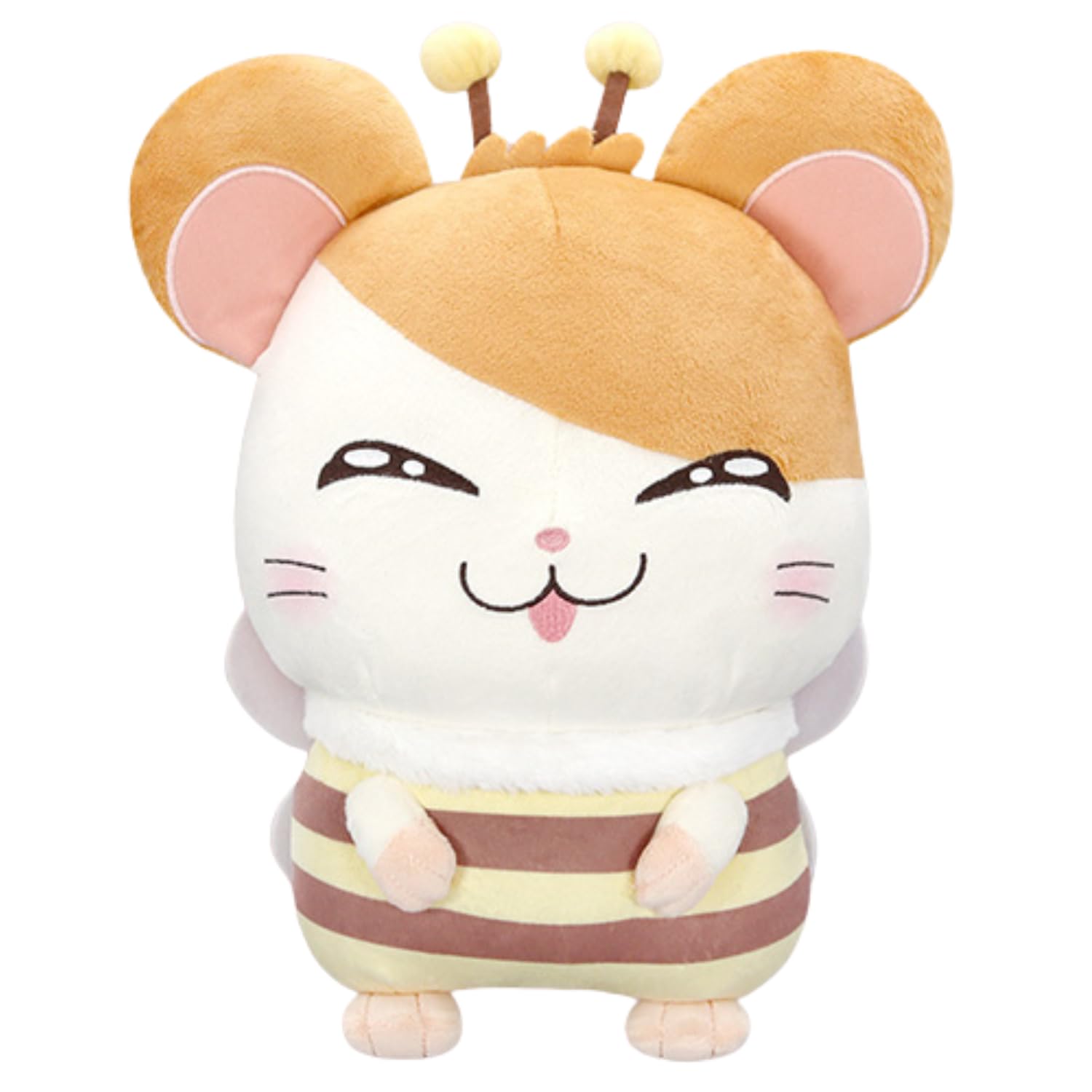 Большая плюшевая игрушка Hamtaro Honeybee, 2 вида, прибл.. 28см (улыбающееся лицо)
Большая плюшевая игрушка Hamtaro Honeybee, 2 вида, прибл.. 28см (улыбающееся лицо)