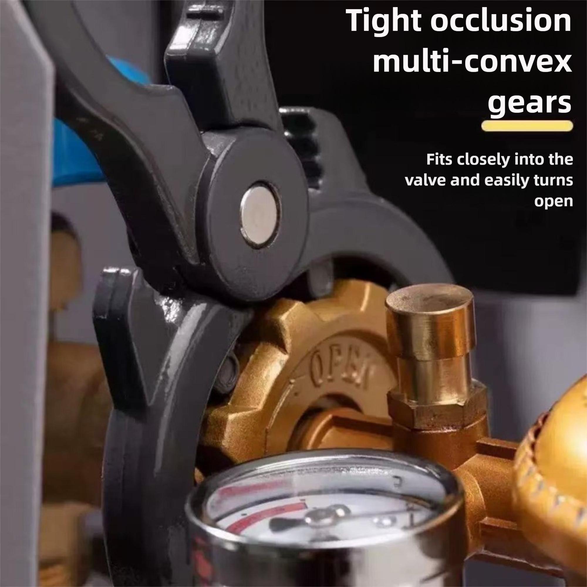 Opener Gas Tank Spanner Tighten Liquefied Gas Professional Universal Wrench Tools чорний
Opener Gas Tank Spanner Tighten Liquefied Gas Professional Universal Wrench Tools чорний