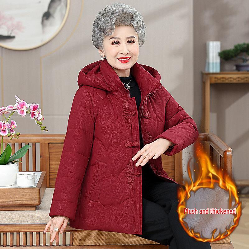 Elderly Women s Winter Jackets: Cotton-Padded Coats, Fleece-Lined Options, Hooded Styles for Grandma & Mom. XL (suggested 90-105 jin)
Elderly Women s Winter Jackets: Cotton-Padded Coats, Fleece-Lined Options, Hooded Styles for Grandma & Mom. XL (suggested 90-105 jin)