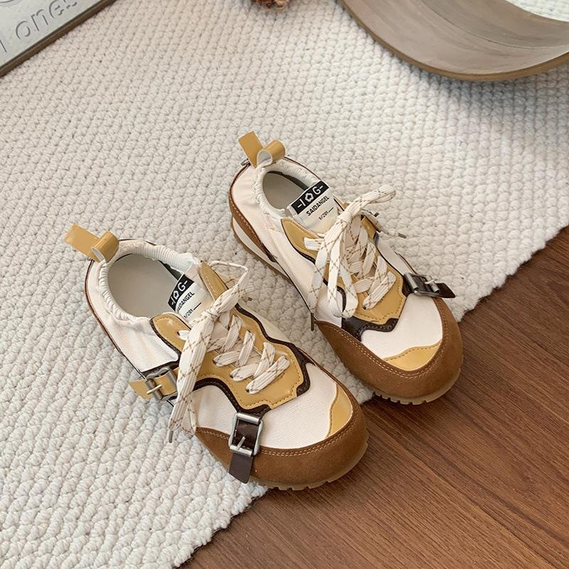 Trendy American retro red retro heightening German training shoes women s 2025 new spring platform versatile Forrest Gump shoes 35 бордовый
Trendy American retro red retro heightening German training shoes women s 2025 new spring platform versatile Forrest Gump shoes 35 бордовый