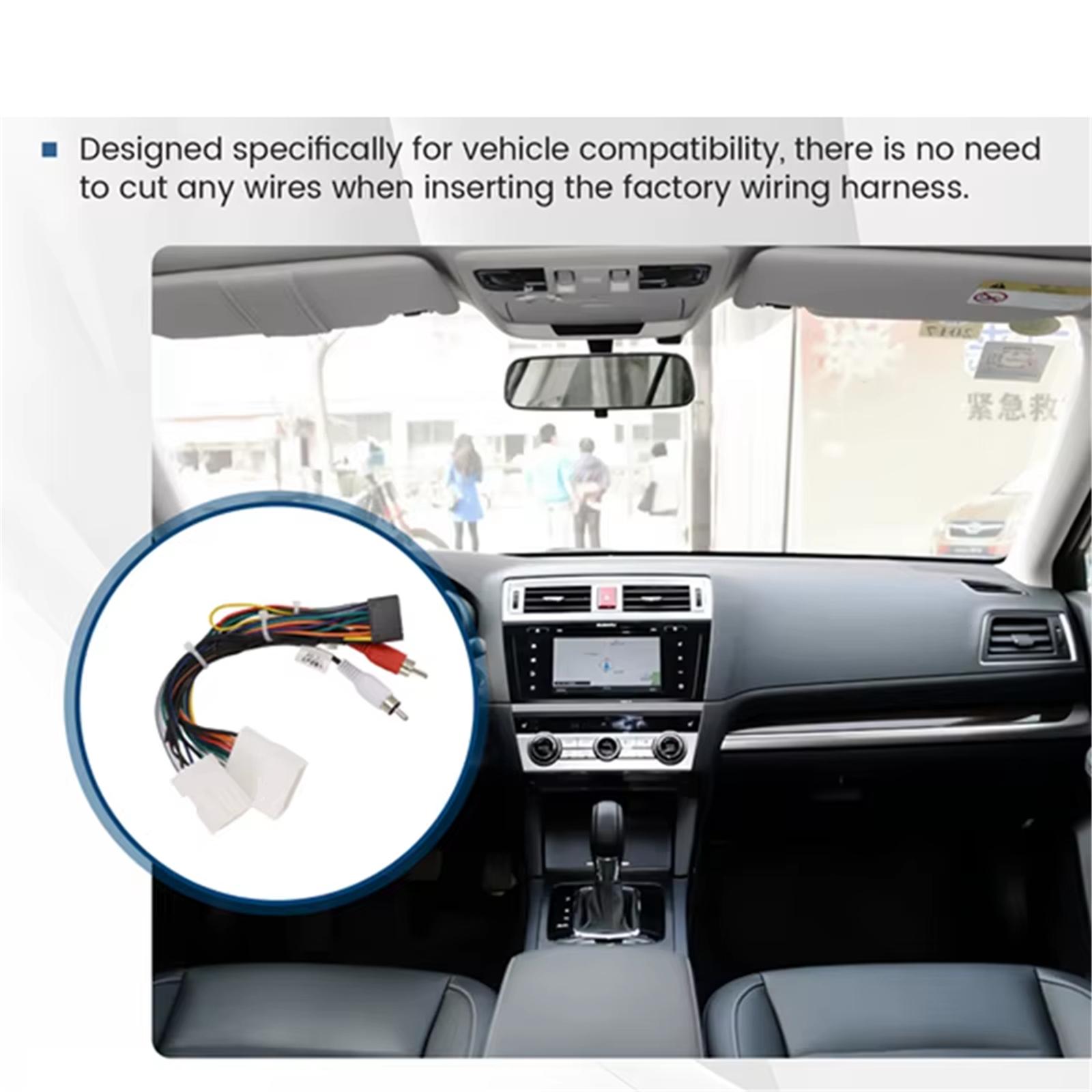 Vehicle Radio 16Pin Wiring Harness Cable with Canbus Box Decoders Stereo Installation Vehicle Factory Harness Connector 1
Vehicle Radio 16Pin Wiring Harness Cable with Canbus Box Decoders Stereo Installation Vehicle Factory Harness Connector 1