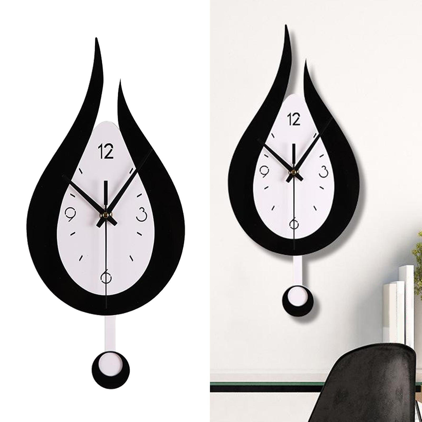 12 Inch Wall Clock with Pendulum for Home Use, Battery Operated And Silent чорний
12 Inch Wall Clock with Pendulum for Home Use, Battery Operated And Silent чорний
