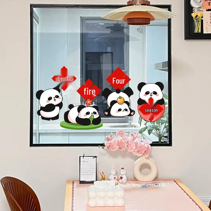 Green Plant Panda Anti-Collision Glass Sticker for Sliding Doors and Shop Windows 60x30cm
Green Plant Panda Anti-Collision Glass Sticker for Sliding Doors and Shop Windows 60x30cm