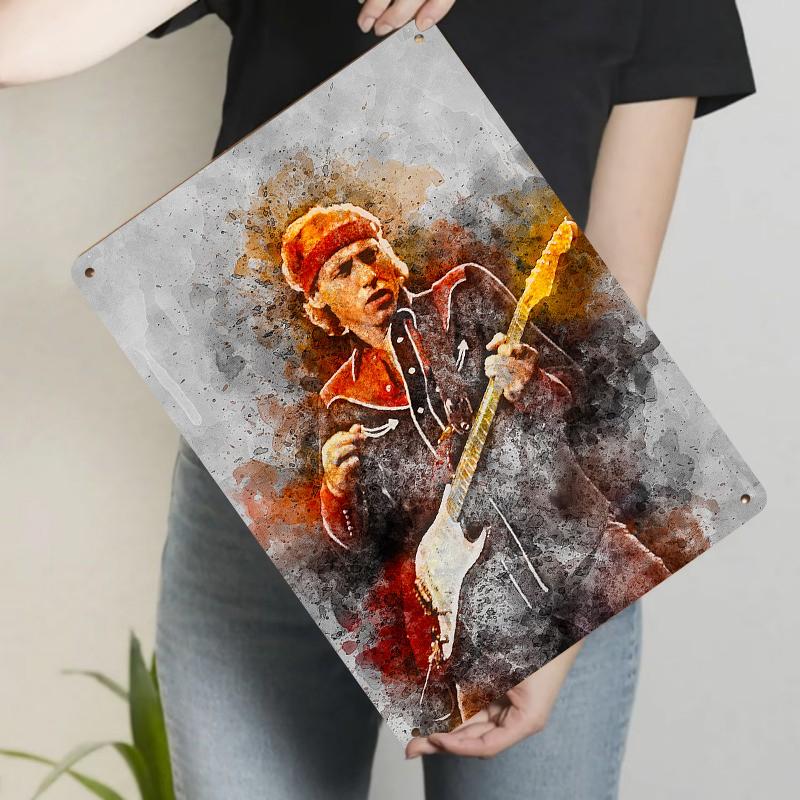 Vintage Rock Guitarist Art Metal Tin Sign Home Wall Decor 20x30cm(7.8x11.8inch)
Vintage Rock Guitarist Art Metal Tin Sign Home Wall Decor 20x30cm(7.8x11.8inch)