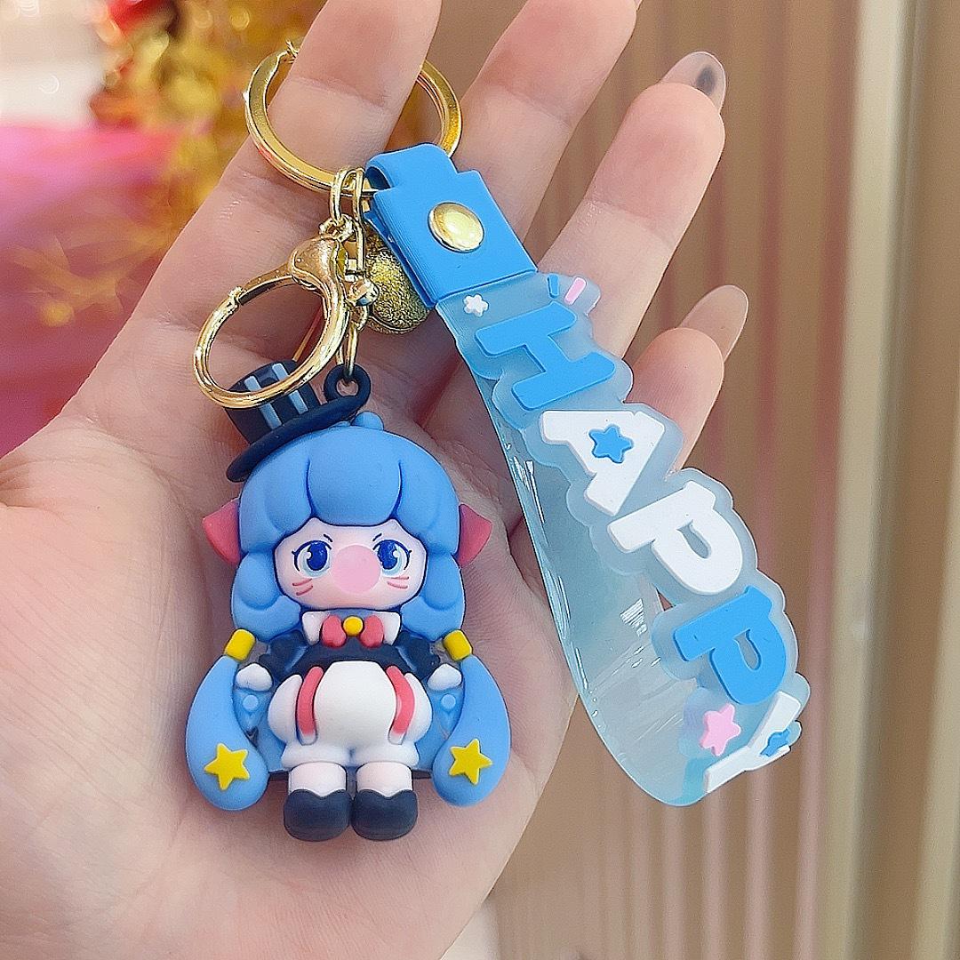 Cartoon Elf Girl Bubble-Blowing Keychain Pendant Charm
Cartoon Elf Girl Bubble-Blowing Keychain Pendant Charm
