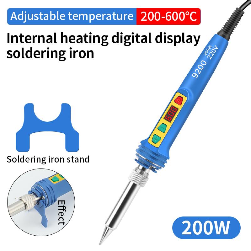 LUXIANZI 150W Digital Electric Soldering Iron Set 220V 200-600°C Adjustable Temperature LCD Solder Iron Welding Repair Tools Kit US
LUXIANZI 150W Digital Electric Soldering Iron Set 220V 200-600°C Adjustable Temperature LCD Solder Iron Welding Repair Tools Kit US