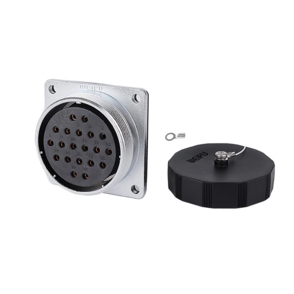 WEIPU WS48 TD+Z M48 Circular Waterproof Bulkhead Connector 5 7 20 27 38 42 Pin AC DC Power Adapter 50A Male Plug Female Socket
WEIPU WS48 TD+Z M48 Circular Waterproof Bulkhead Connector 5 7 20 27 38 42 Pin AC DC Power Adapter 50A Male Plug Female Socket
