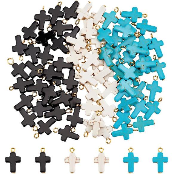UNICRAFTALE около 90 шт. 3 цвета Крестики Шармы Шармы с бирюзовым камнем Шармы-распятия Подвески-крестики Пасхальные шармы Панк-шармы для изготовления ювелирных изделий
UNICRAFTALE около 90 шт. 3 цвета Крестики Шармы Шармы с бирюзовым камнем Шармы-распятия Подвески-крестики Пасхальные шармы Панк-шармы для изготовления ювелирных изделий