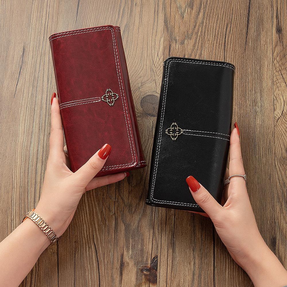 Oil Wax Leather RFID Blocking Folding Wallet Multiple Card Slots Credit Card Clutch Bag Male коричневий
Oil Wax Leather RFID Blocking Folding Wallet Multiple Card Slots Credit Card Clutch Bag Male коричневий