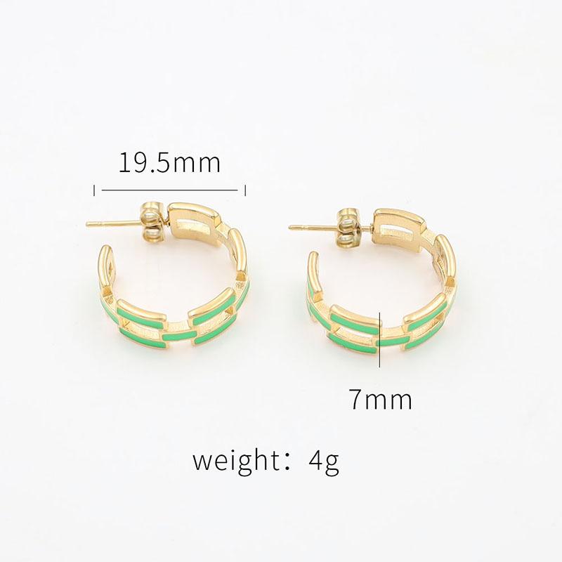 Stylish And Simple Titanium Steel Earrings Do Not Fade 18K Titanium Steel Round Pearl Earrings For Women зелений
Stylish And Simple Titanium Steel Earrings Do Not Fade 18K Titanium Steel Round Pearl Earrings For Women зелений