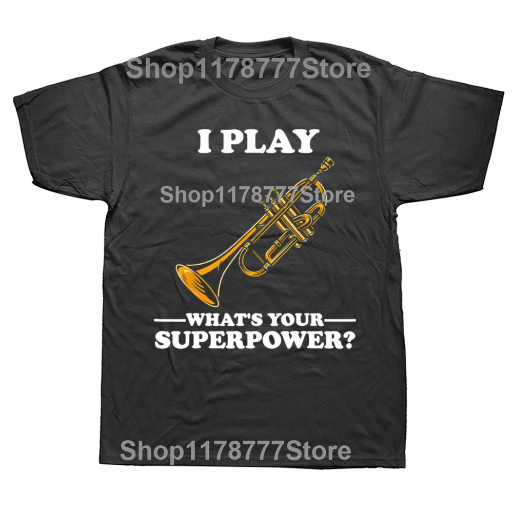 Funny Trumpet Musician T Shirts Cotton Streetwear Short Sleeve Birthday Gifts Clothing Fashion Casual Loose Oversized T Shirt 4XL
Funny Trumpet Musician T Shirts Cotton Streetwear Short Sleeve Birthday Gifts Clothing Fashion Casual Loose Oversized T Shirt 4XL