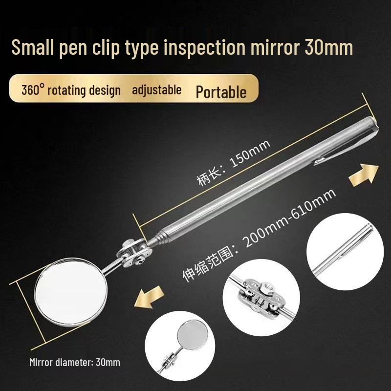 360° Telescopic Automotive Inspection Mirror for Comprehensive Car Checks
360° Telescopic Automotive Inspection Mirror for Comprehensive Car Checks